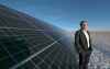 RUTH BONNEVILLE / WINNIPEG FREE PRESS
Riley Unger with Living Skies Solar on farm in Springfield MB. with 580 foot long, 144 kW solar system that produces up to $4,000 of power a month it peak times.