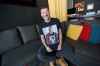 MIKE DEAL / WINNIPEG FREE PRESS
Sergio Bratti of Italy has seen Neil Young perform 84 times.