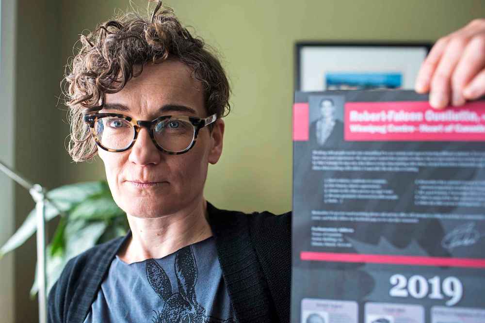 MIKAELA MACKENZIE / WINNIPEG FREE PRESS
English professor Heather Milne with the all-male