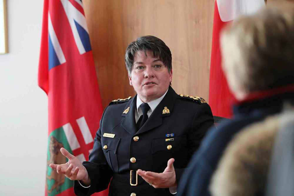 RUTH BONNEVILLE / WINNIPEG FREE PRESS
Assistant Commissioner Jane MacLatchy started her career in Prince George.
