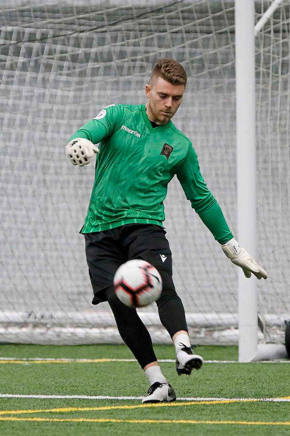 Goalkeeper Tyson Farago. (John Woods / Winnipeg Free Press)