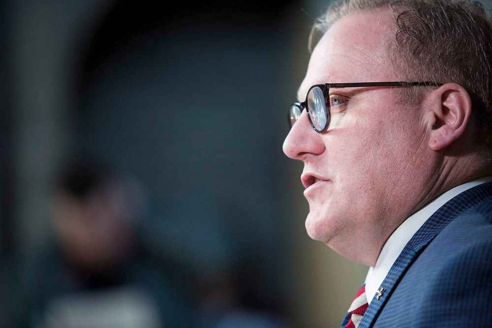 MIKAELA MACKENZIE / WINNIPEG FREE PRESS
Finance Minister Scott Fielding: Heavy spending by the former NDP government created financial challenges for Hydro.