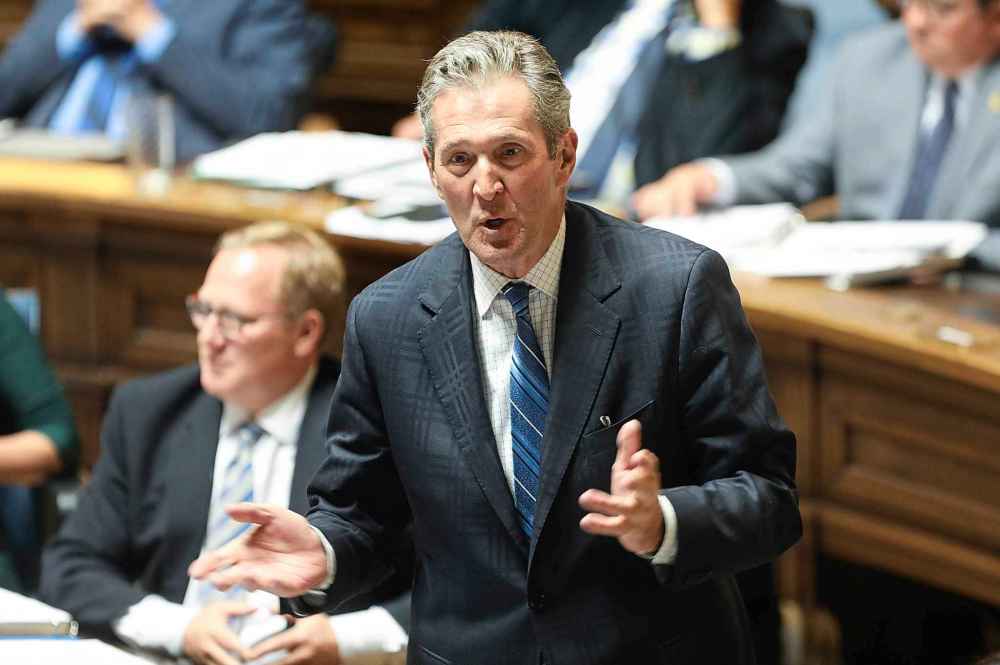 RUTH BONNEVILLE /  WINNIPEG FREE PRESS 
Premier Brian Pallister
