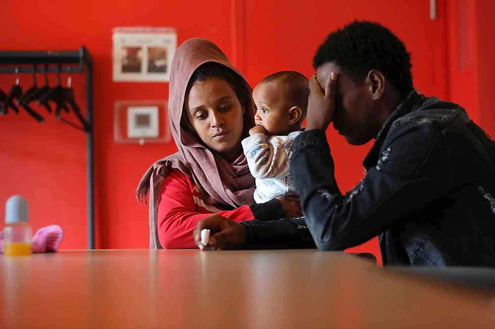 RUTH BONNEVILLE / WINNIPEG FREE PRESS
The family was abducted with other Eritreans and held by human traffickers before being rescued.