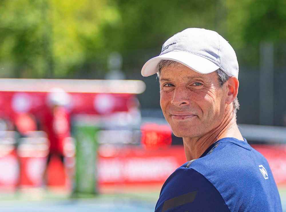 SASHA SEFTER / WINNIPEG FREE PRESS
Tennis Manitoba Director of Tennis Development and Head Coach Jared Connell