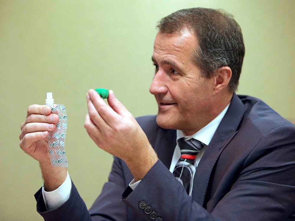 Olivier Muggli believes Winpak has a leg up on the industry because of its constant R & D and the kind of encouraging corporate governance structure that the company has. (Jason Halstead / Winnipeg Free Press)