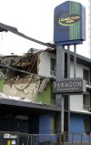 Wayne Glowacki / Winnipeg Free Press files
The Carlton Inn was demolished to make way for a new hotel complex on the site.