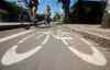 MIKAELA MACKENZIE / WINNIPEG FREE PRESS 
Cyclists use the divided bike lane on Sherbrook Street. Coun. Ross Eadie says the city’s cycling plan was ‘flawed from the get-go.’
