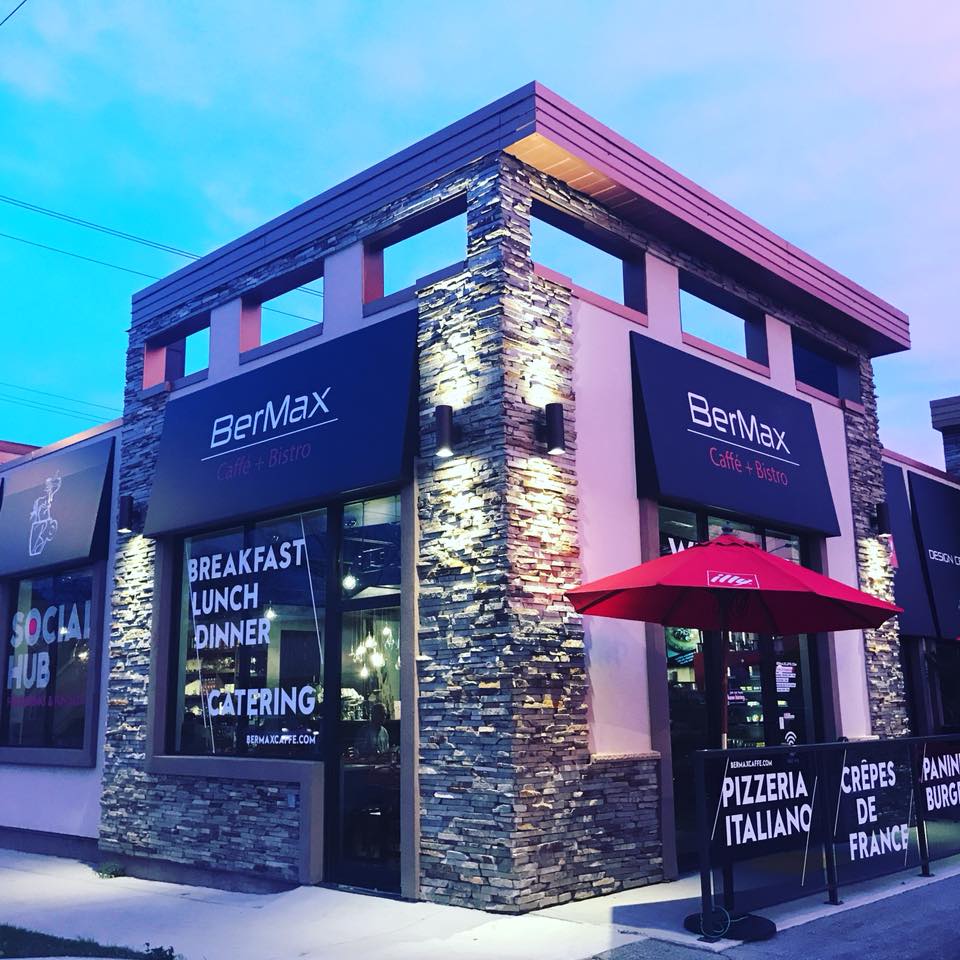 The BerMax Caffé on Coyrdon Avenue