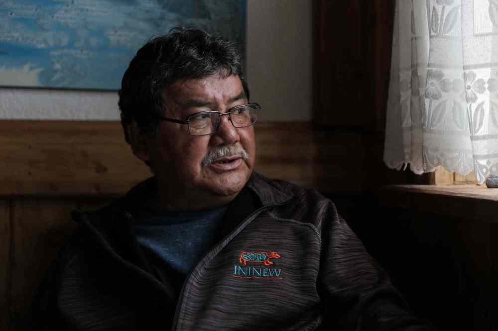 Mike Deal / Winnipeg Free Press
God's Lake Narrows First Nation Chief Gilbert Andrews.