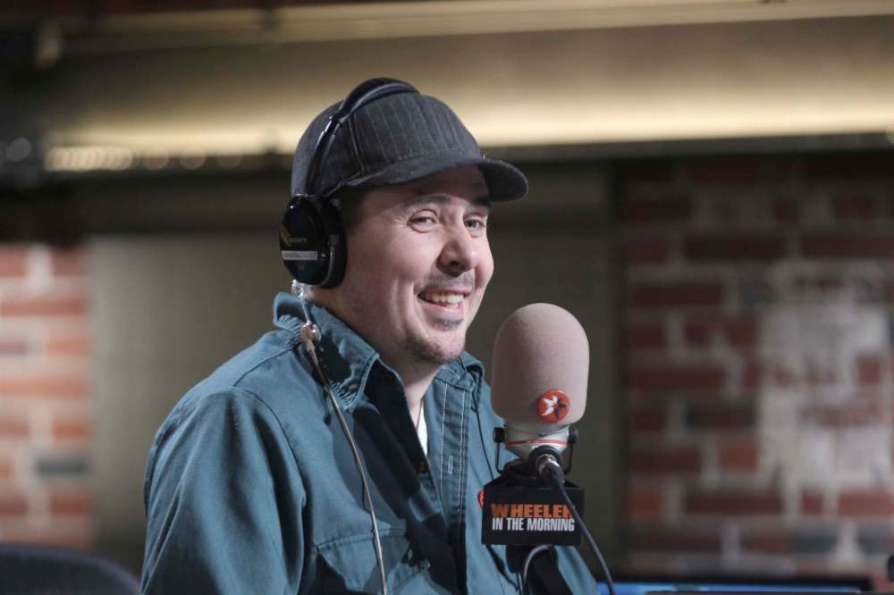 JOE BRYKSA / WINNIPEG FREE PRESS
Dave Wheeler is seen on set in a 2015 file photo.