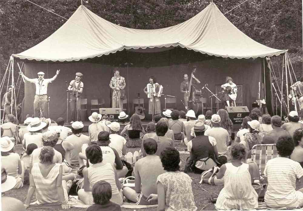 The Winnipeg Folk Festival archives
Performers entertain the crowd at one of the first Winnipeg Folk Festivals.