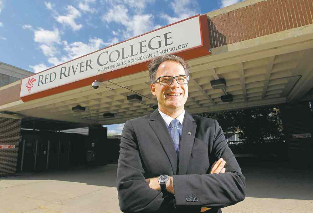 BORIS MINKEVICH / WINNIPEG FREE PRESS files
Red River College's new president, Paul Vogt, started on the job last week.