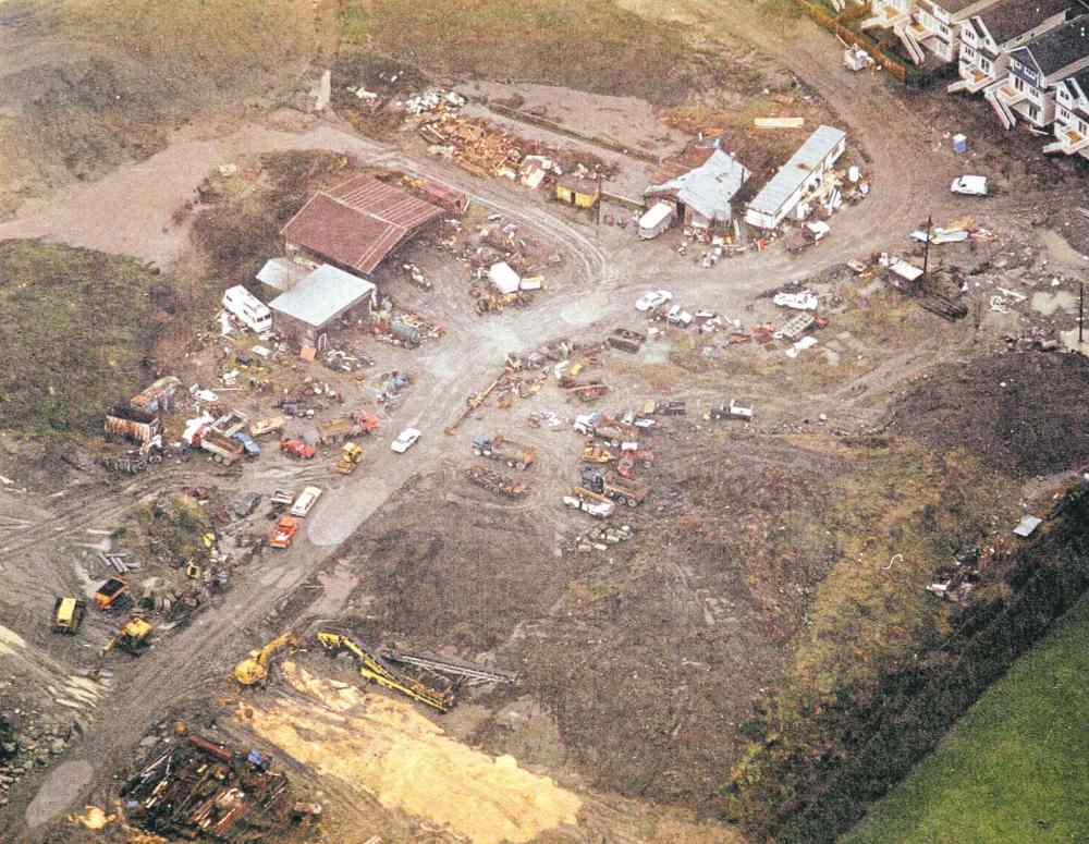THE CANADIAN PRESS FILES
In this aerial photo, RCMP investigate Robert Pickton's Port Coquitlam, B.C., farm in 2002.