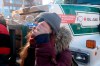 A protester blows bubbles as a convoy of angry Albertans and other westerners rolled up to Parliament Hill in Ottawa, Tuesday, Feb.19, 2019 to protest federal energy and environmental policies. THE CANADIAN PRESS/Adrian Wyld