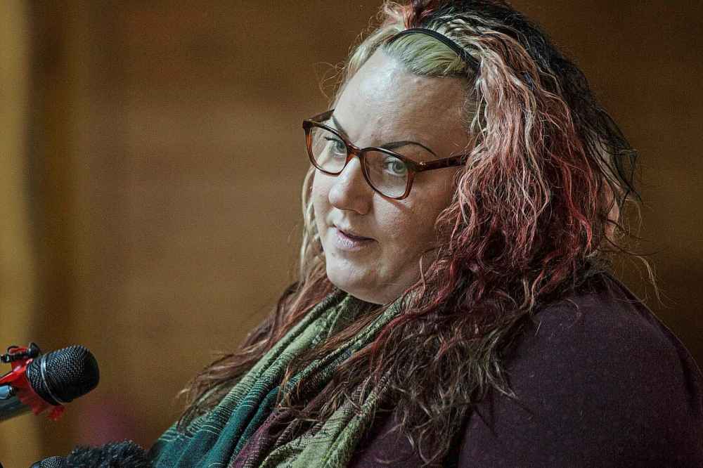 On-site voting can help maximize turnout, says Adrienne Dudek, director of supportive and transitional housing at Main Street Project. (Mike Deal / Free Press files)