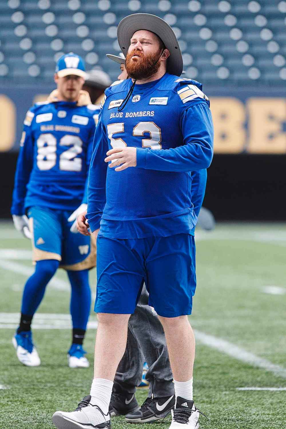 MIKE DEAL / WINNIPEG FREE PRESS FILES
Patrick Neufeld returns to the Blue Bombers lineup after missing the first 12 games of the season with an ankle injury.