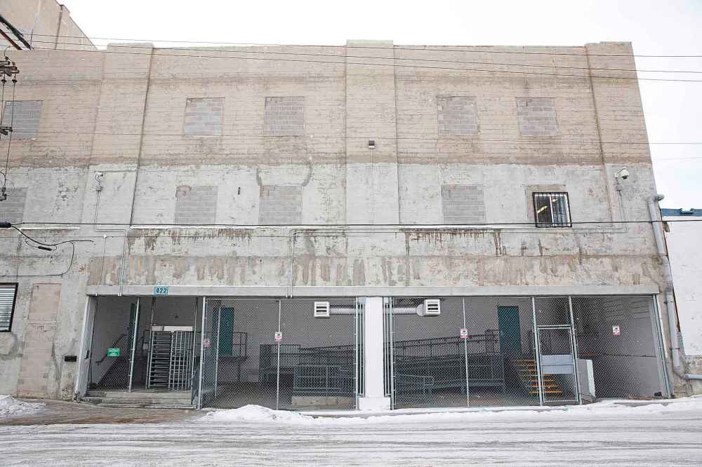 MIKE DEAL / WINNIPEG FREE PRESS
The nondescript facility in Winnipeg's North End used by licensed cannabis producer Bonify.