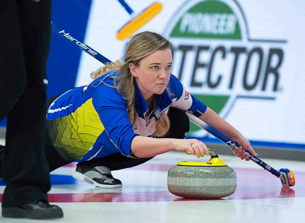 THE CANADIAN PRESS / Andrew Vaughan
Alberta skip Chelsea Carey has inherited her father Dan's all-consuming love of curling and his stubborn will to win.