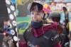 Canada's Dara Howell of Huntsville Ont.smiles as she celebrates her victory at the big air freeski world cup finale, Saturday, March 24, 2018 in Quebec City. Howell has rediscovered her drive and passion for freestyle skiing. THE CANADIAN PRESS/Jacques Boissinot