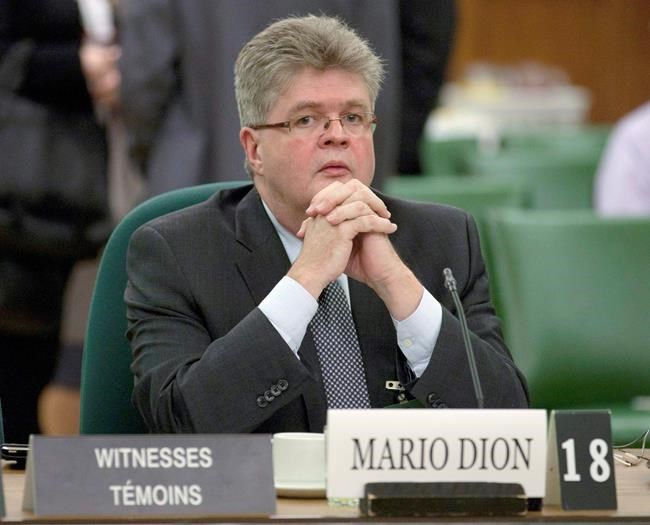 Mario Dion waits to appear before the Commons estimates committee on Parliament Hill in Ottawa, Tuesday December 13, 2011. Ethics commissioner Dion says Prime Minister Justin Trudeau contravened a section of the Conflict of Interest Act during the so-called SNC-Lavalin affair.THE CANADIAN PRESS/Adrian Wyld