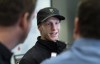 Olympic snowboarder Max Parrot, diagnosed with Hodgkin's lymphoma, answers questions after making an announcement with the Leukemia and Lymphoma Society of Canada in Montreal on Thursday, May 9, 2019. THE CANADIAN PRESS/Paul Chiasson