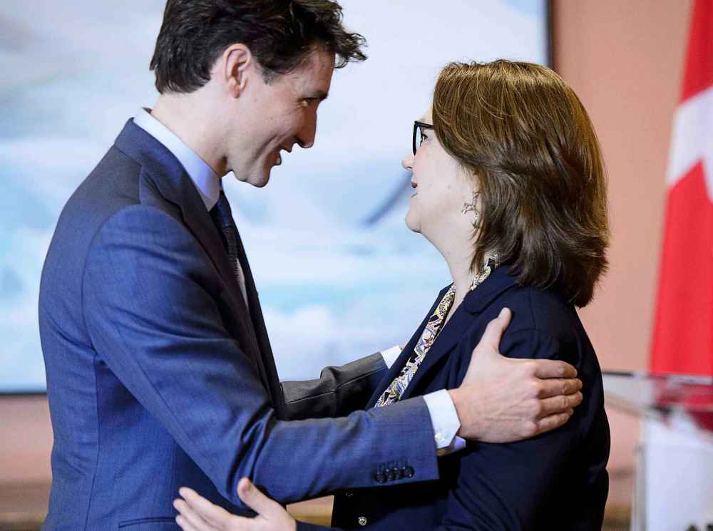 Sean Kilpatrick / The Canadian Press files
Prime Minister Justin Trudeau and Philpott take part in a cabinet shuffle at Rideau Hall in Ottawa in January.