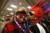 Wayne Glowacki / Winnipeg Free Press 
Donald Maisonneuve and Anne Proulx  drove from Ottawa at the RBC Convention Centre Sunday as fans gather for the Fan March with the Grey Cup to The Forks.