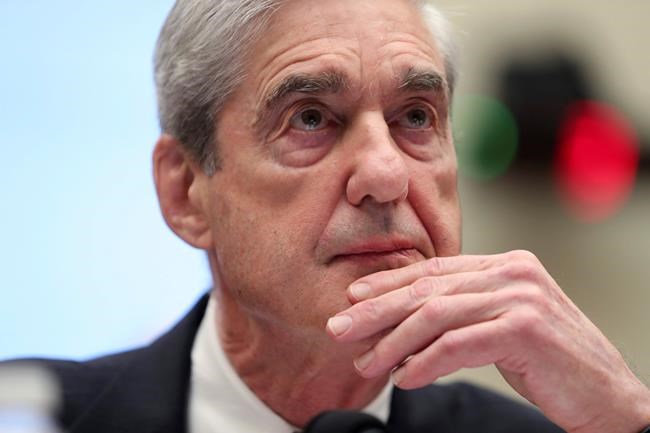 Former special counsel Robert Mueller, testifies before the House Judiciary Committee hearing on his report on Russian election interference, on Capitol Hill, in Washington, Wednesday, July 24, 2019. (AP Photo/Andrew Harnik)