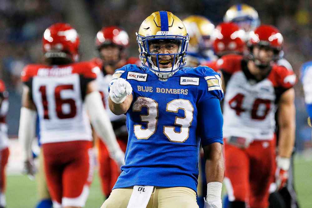 JOHN WOODS / THE CANADIAN PRESS 
Andrew Harris is having another stellar season, but can the Bombers ride him all season long? The loss to the Ticats suggests not, when Harris was limited to 53 yards.