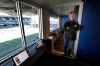 PHIL HOSSACK/Winnipeg Free Press
John Graham, President of On Ice Entertainment, in a press box that had to have a wall removed to ensure NFL regulations regarding suite size were met.