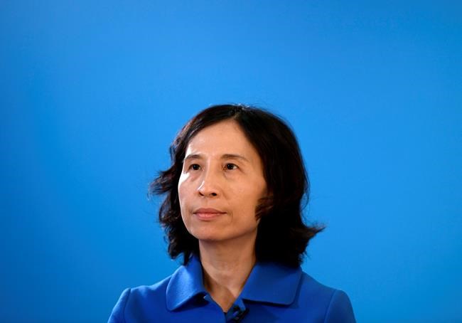 Dr. Theresa Tam, Canada's Chief Public Health Officer, participates in a panel discussion by the Public Policy Forum on the spread of misinformation about vaccinations on social media, in Ottawa on Friday, April 26, 2019. THE CANADIAN PRESS/Justin Tang