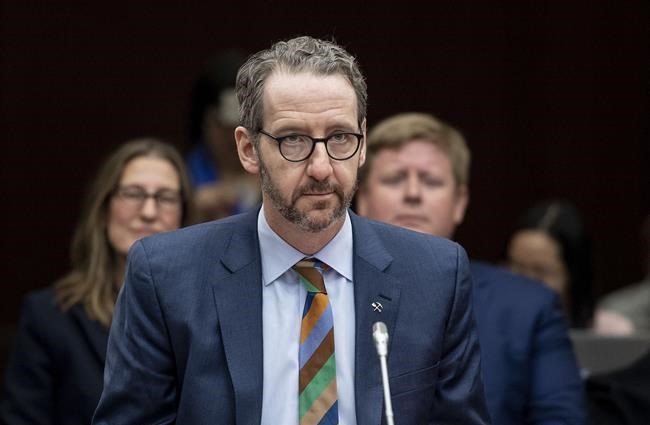 Gerald Butts, former principal secretary to Prime Minister Justin Trudeau, prepares to appear before the Standing Committee on Justice and Human Rights regarding the SNC Lavalin Affair, on Parliament Hill in Ottawa on Wednesday, March 6, 2019. THE CANADIAN PRESS/Justin Tang