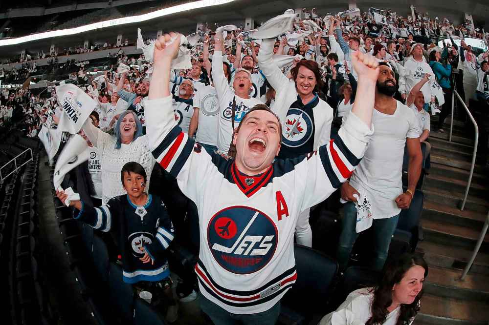 John Woods/The Canadian Press Files
Winnipeg Jets fans make each game an event that some at NBC are hoping will draw viewers.