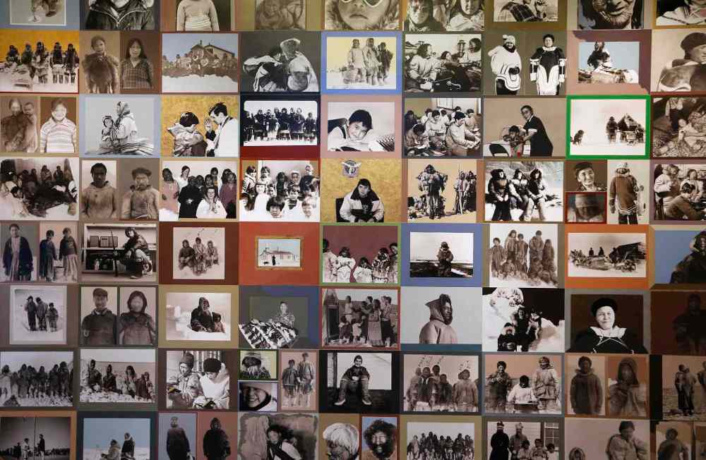 JOHN WOODS / WINNIPEG FREE PRESS
Archived photos of people coming off the land and settling in Baker Lake around 1960.