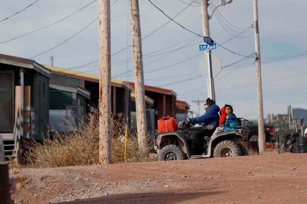 JOHN WOODS / WINNIPEG FREE PRESS
The ATV is the life blood of Baker Lake.