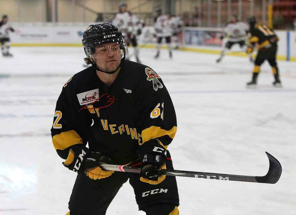 The Wolverines will be hoping they'll have over-age forward Jake Bestul (bruised torso) in the lineup. (Perry Bergson / Brandon Sun files)