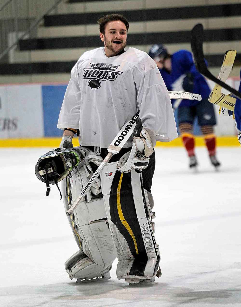 Winnipeg's Jeremy Link was named the league's top goaltender. (Phil Hossack / Free Press files)