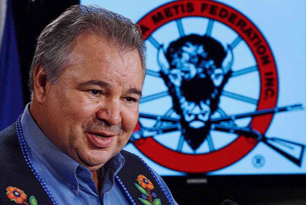 Sean Kilpatrick / The Canadian Press Files
Manitoba Métis Federation President David Chartrand: "The Métis were just completely ignored."