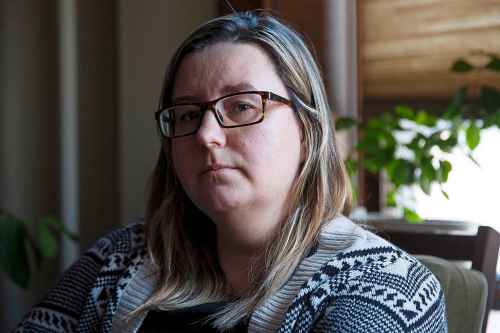 MIKE DEAL / WINNIPEG FREE PRESS
Basia Sokal, ex-president of the Winnipeg Labour Council, quit her job yesterday citing frustration with and misogyny among her male union brothers.