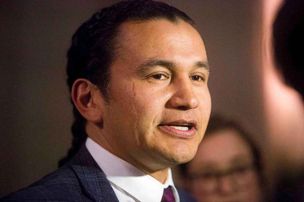 MIKAELA MACKENZIE / WINNIPEG FREE PRESS FILES
NDP leader Wab Kinew said he discussed a variety of topics in his meeting with Premier Brian Pallister including the likelihood of a provincial election this year.