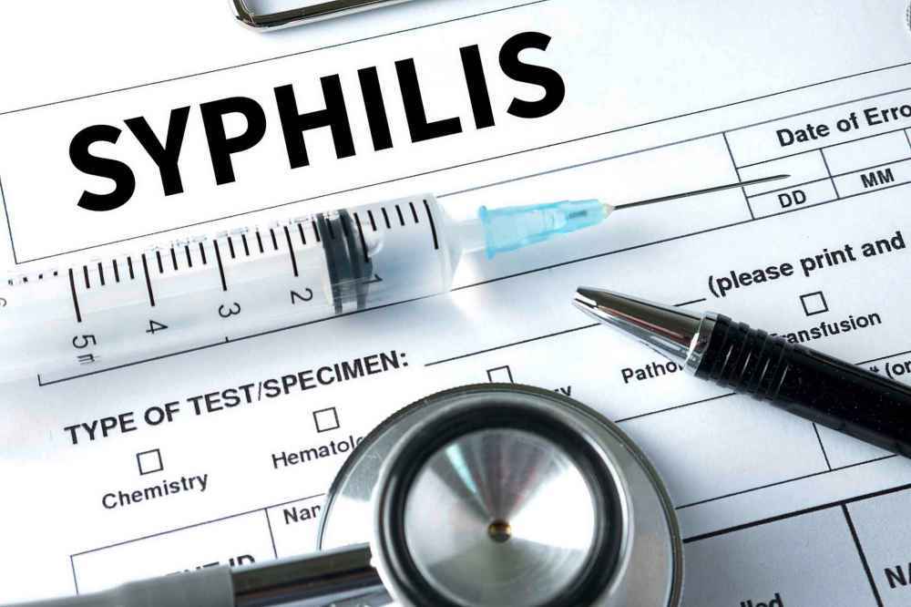 For adults, syphilis is usually curable with a single dose of penicillin. For newborns infected with the disease, the consequences can include deformed bones, meningitis and brain and nerve problems such as blindness or deafness. (Dreamstime / TNS files)