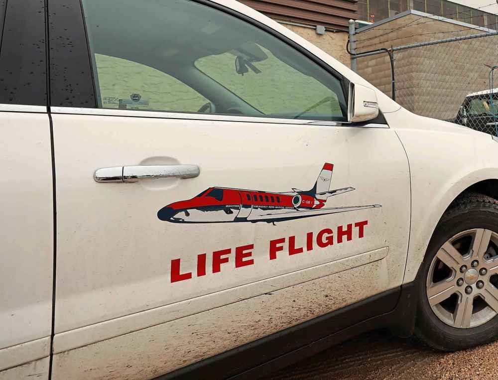 RUTH BONNEVILLE / WINNIPEG FREE PRESS FILES
Last summer, the province issued a request for proposals to consider privatizing government air services, including operations of Lifeflight.