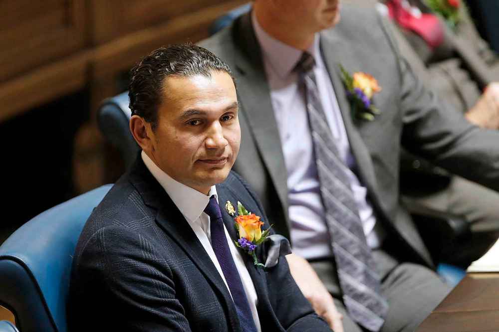 John Woods / The Canadian Press files
Manitoba opposition leader Wab Kinew: 'I'm more focused on what we're adding to our team.'