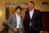 Trevor Hagan / The Canadian Press files
Prime Minister Justin Trudeau and Premier Brian Pallister Manitoba Legislative Building in September.