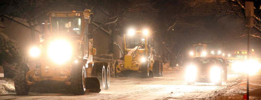 PHIL HOSSACK / WINNIPEG FREE PRESS FILES
The city says snow-clearing crews are ready for a major winter storm.