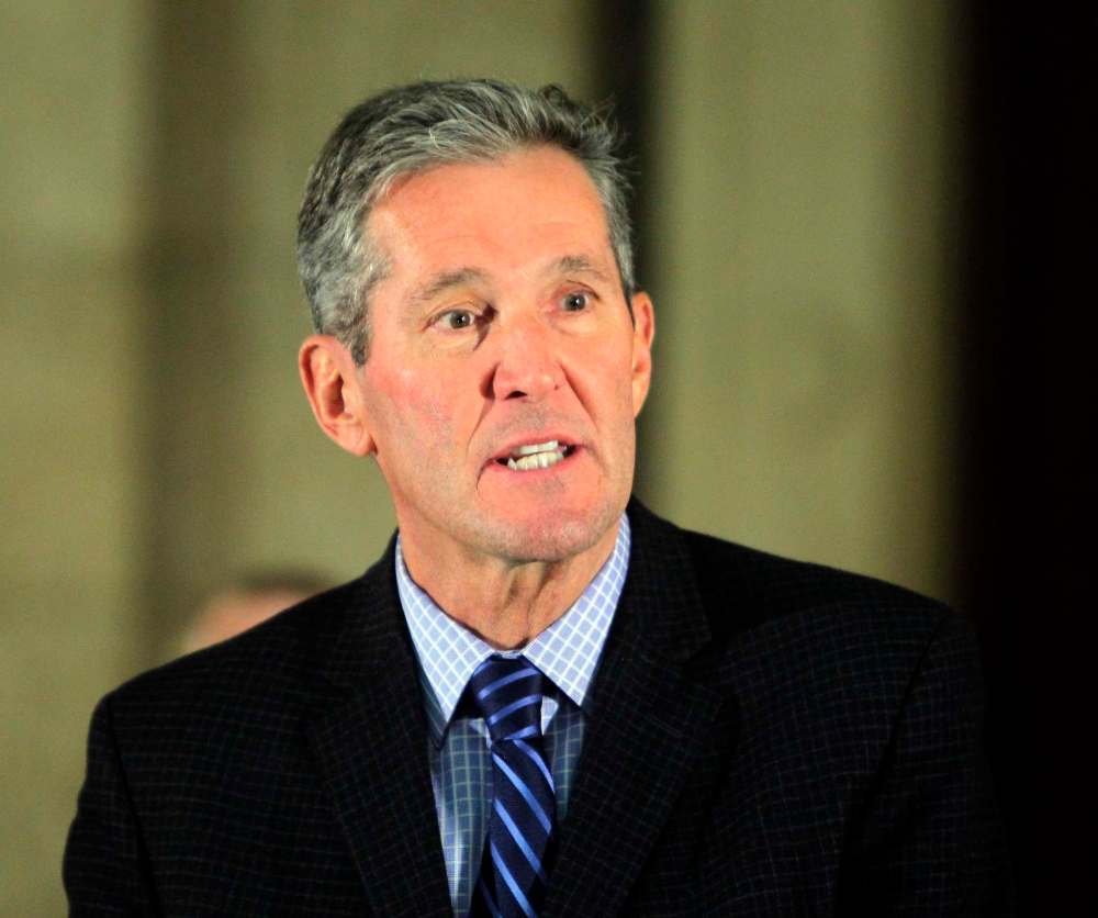 BORIS MINKEVICH / WINNIPEG FREE PRESS FILES
Premier Brian Pallister is concerned about