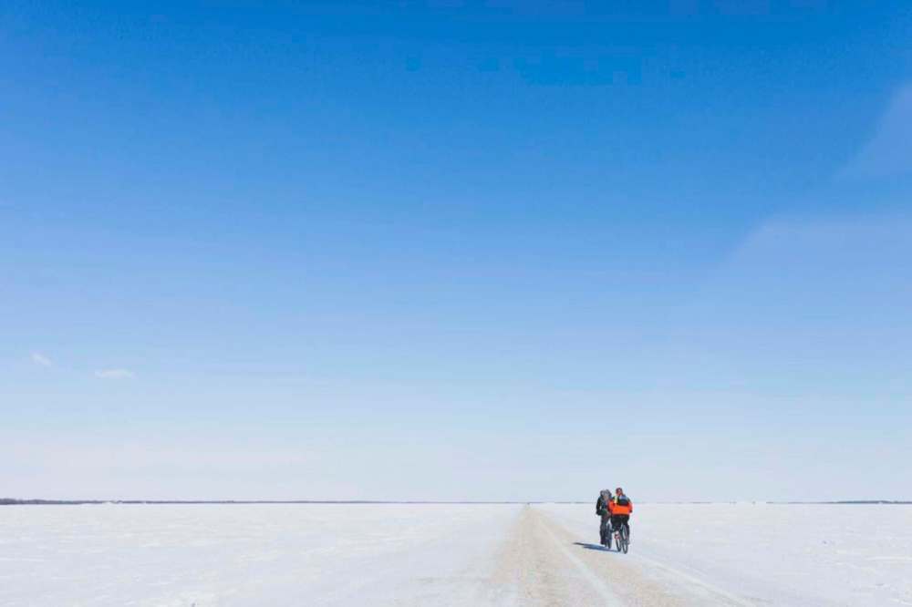 KYLE THOMAS PHOTO
Actif Epica — Manitoba’s most gruelling ultra-endurance event — has added a new course extension for its 2017 race that starts in Emerson Saturday, along with a new goal — raising money for an organization helping refugee claimants who've trudged through bitter cold and knee-deep snow to cross the border into Canada.
