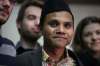 RUTH BONNEVILLE / WINNIPEG FREE PRESS files
Malaysian university student Hazim Ismail at his packed Immigration and Refugee Board hearing in April. His claim was accepted that day.