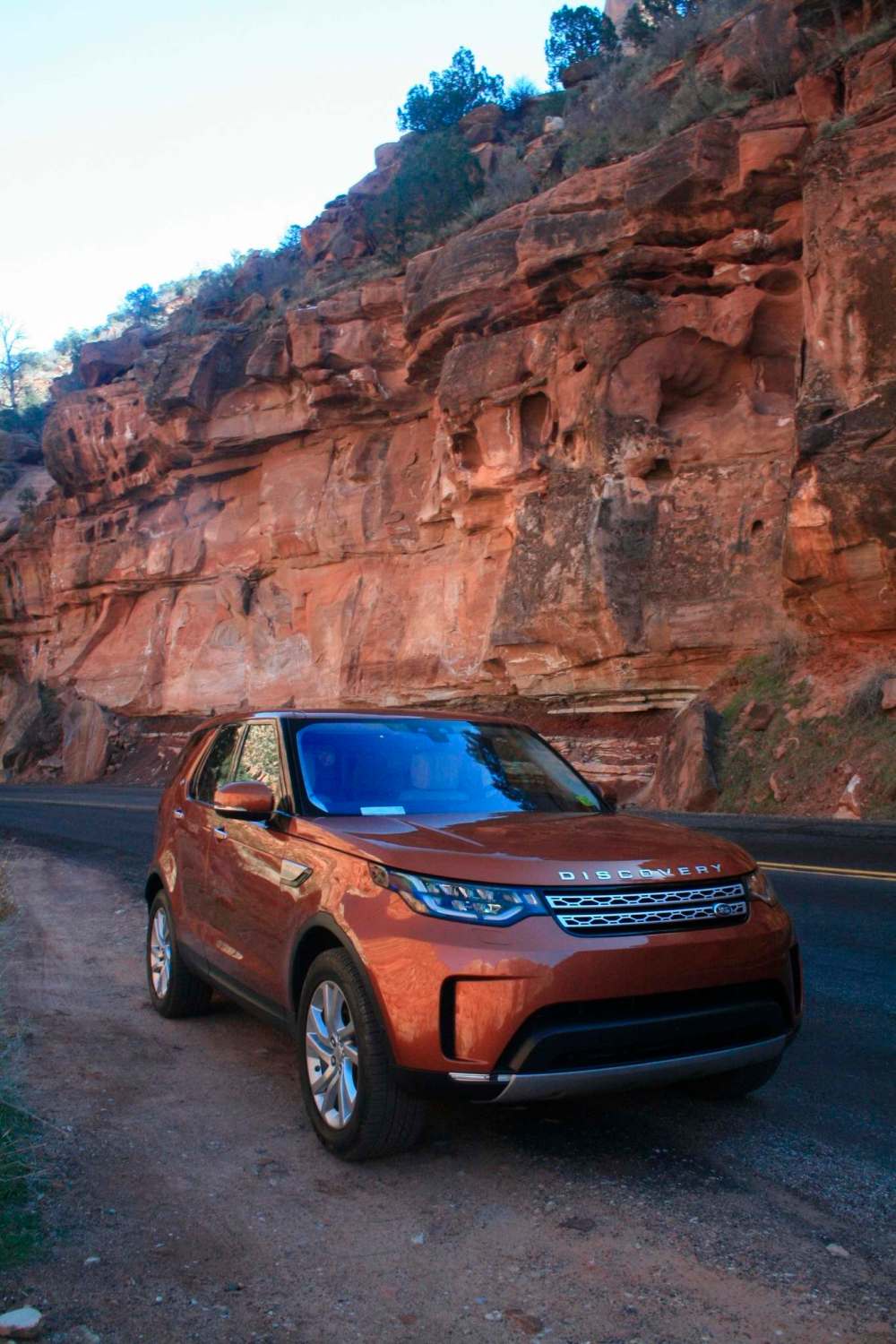 The three-row, seven-passenger Land Rover Discovery is a more than capable off-road vehicle that doesn't sacrifice on-road comportment.